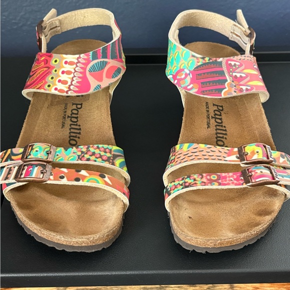 Papillio Multicolor Patterned Sandals - Picture 1 of 7
